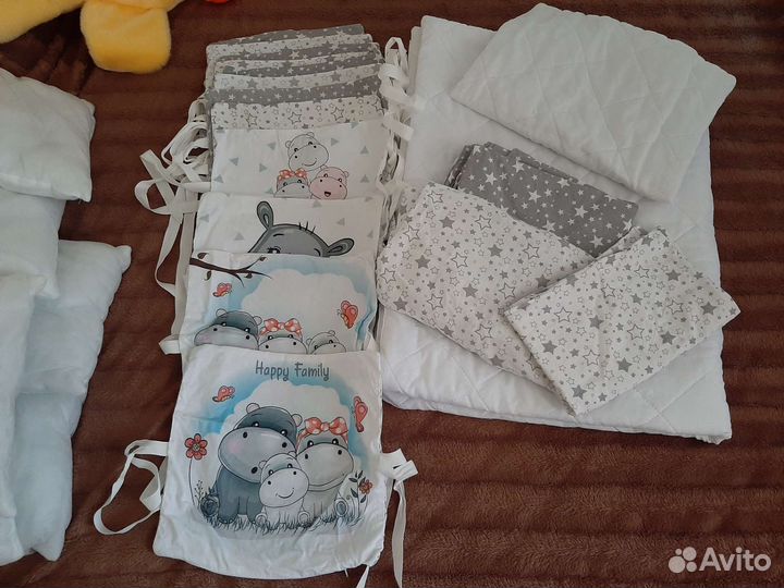 Детское постельное белье в детскую кроватку