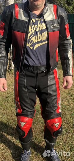 Комбинезон кожаный dainese TT-72