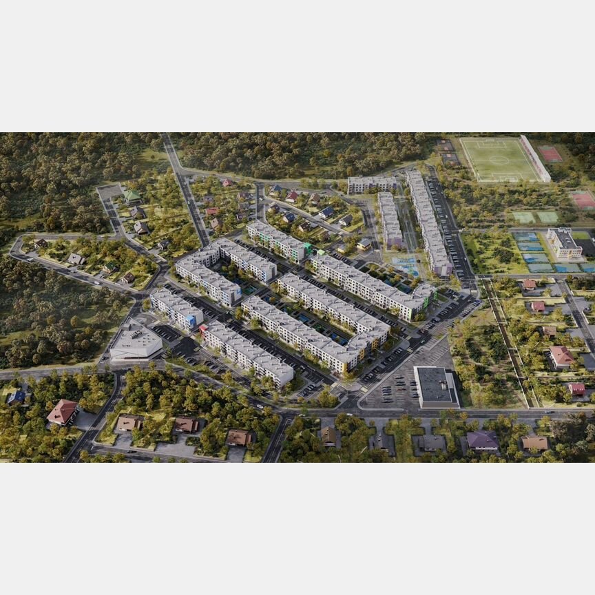 1-к. квартира, 39,5 м², 1/4 эт.