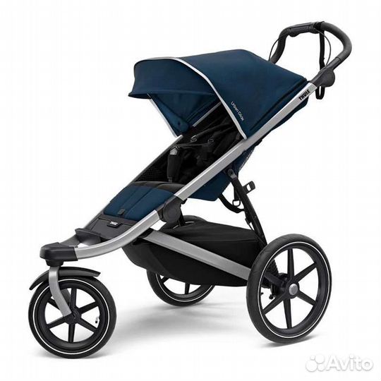 Коляска thule urban glide 2 majolica blue, люлька