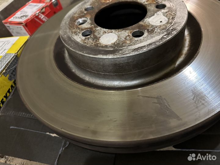 Тормозные диски и колодки Range Rover Sport l320