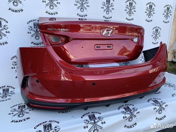 Ноускат задней части Hyundai Solaris 2 Рестайлинг