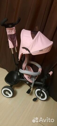 Велосипед коляска с ручкой