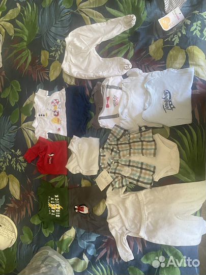Пакет брендовых вещей на мальчика от 0 до 12 м