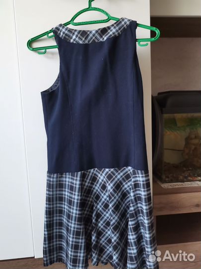 Школьная форма для девочки синяя