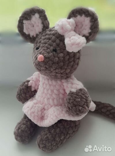 Вязаные игрушки ручной работы