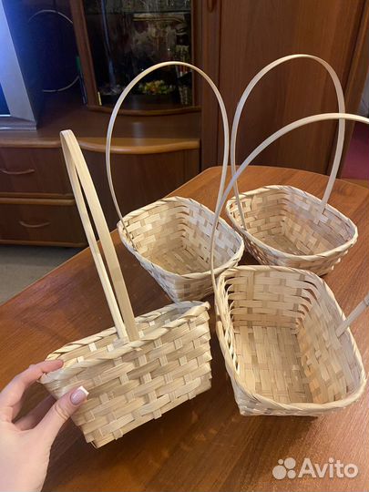 Корзина плетеная маленькая