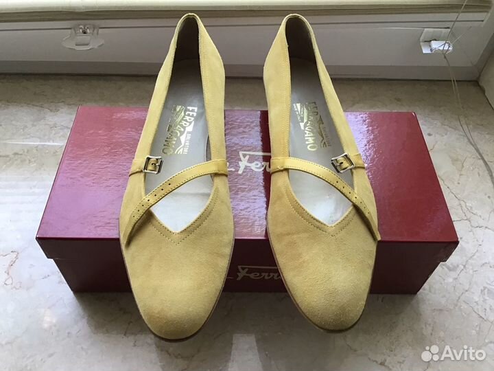 Salvatore ferragamo балетки 38-38,5 р оригинал