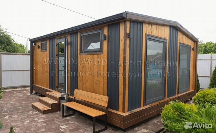 Баня Скандинавия 6х5 м BA-7323