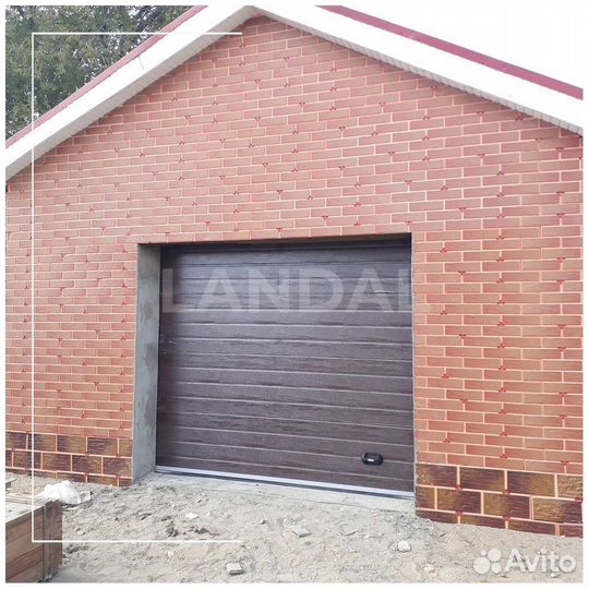 Гаражные секционные ворота