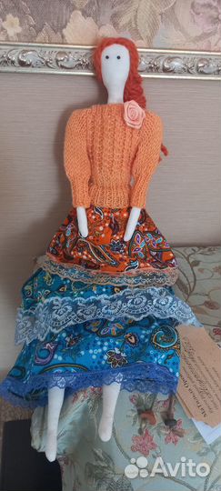 Интерьерные куклы Тильда