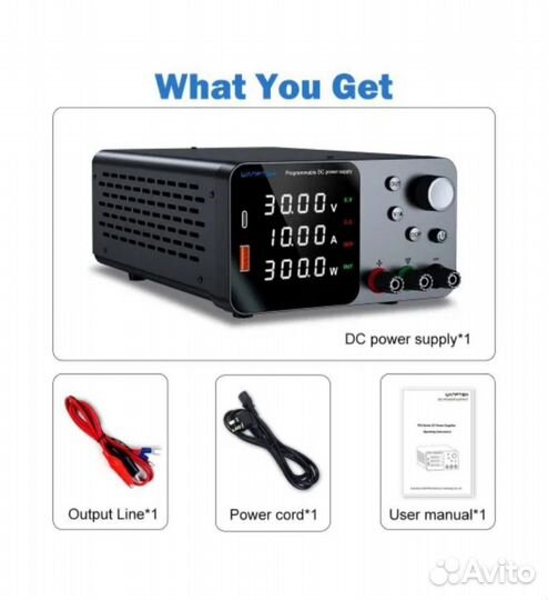 Лабораторный блок питания Wanptek TPS 310