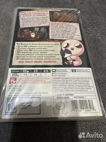 The Binding of Isaac Afterbirth + на Switch