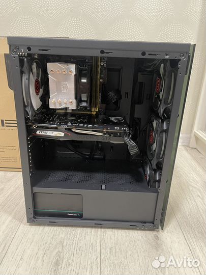 Игровой компьютер i7 4770/16gb/gtx1650/ssd250gb