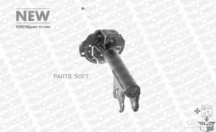 Амортизатоp MB W245 05