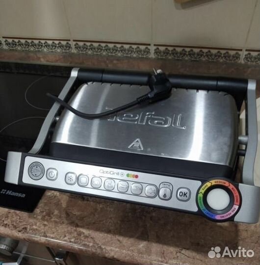 Электрический гриль Tefal optigrill GC712D34