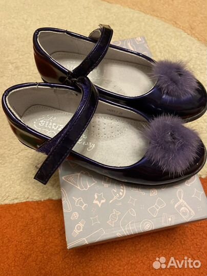Туфли для девочки 28