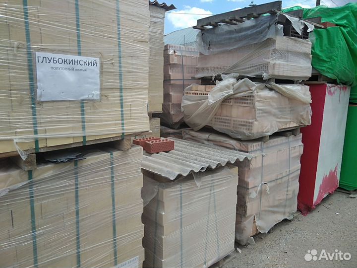 Кирпич облицовочный и рядовой