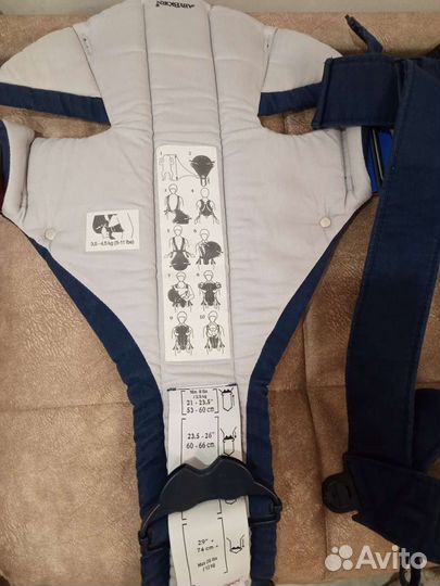 Рюкзак переноска кенгуру babybjorn Оригинальный