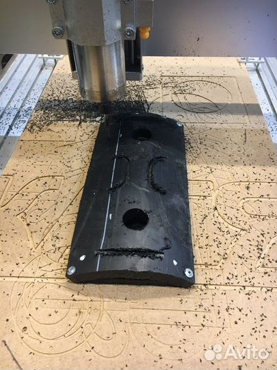 Фрезерная резка оргстекла на станке с чпу