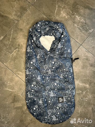 Зимний конверт в коляску