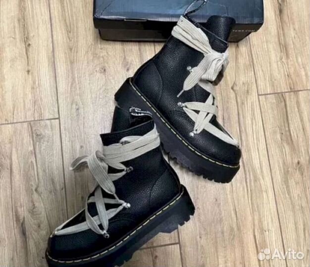 Ботинки dr martens x rick owens hexagram