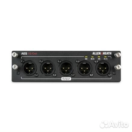 Карта AES3 I/O Allen&Heath DLive-M-DL-AES10O-A