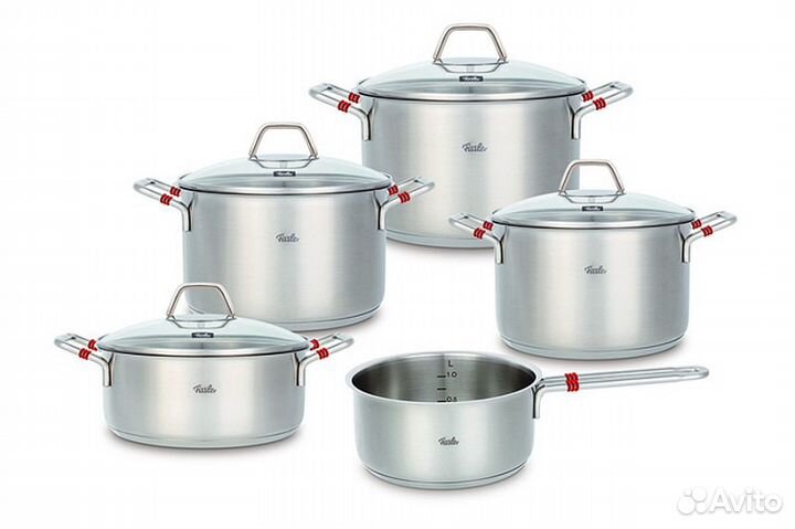 Кастрюли эмалированные и из нержавеющей стали