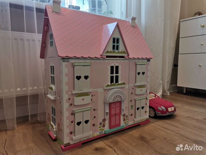 Домик кукольный Elc с мебелью