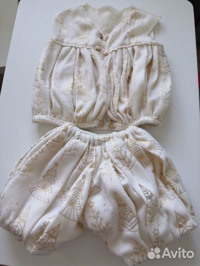 Новогодний костюм (снеговик, снежинка), 4-6 лет