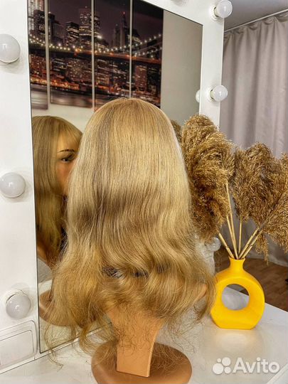 Накладка из натуральных волос