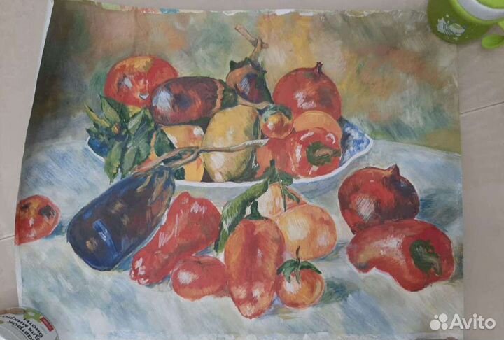 Картина акрилом