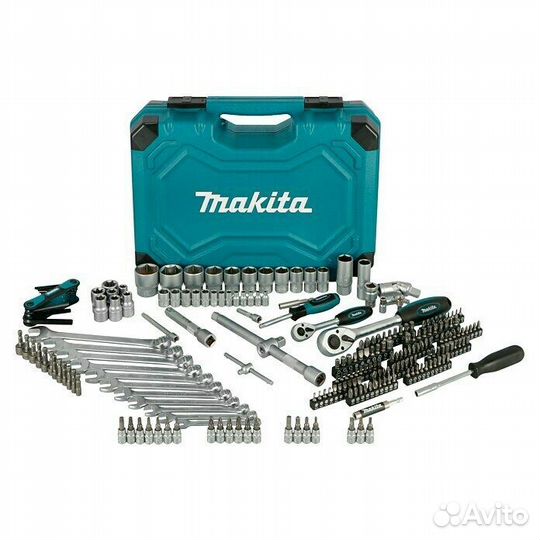 Набор ручного инструмента 221 шт Makita E-10883