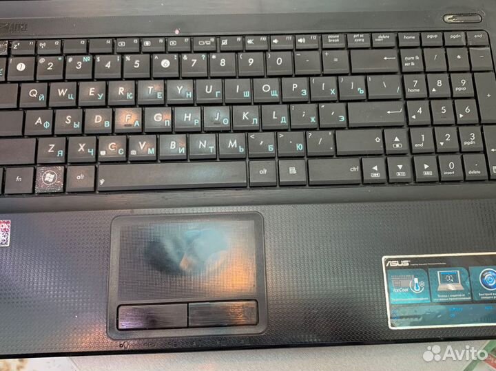 Ноутбук asus x54h