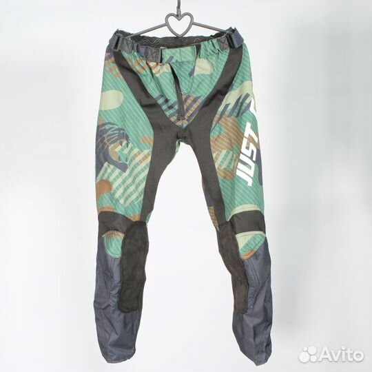 Мотоштаны JustCat (Красный, 30)