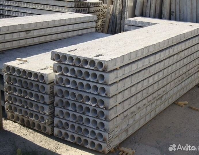 Плита перекрытия пустотная пк 63-12