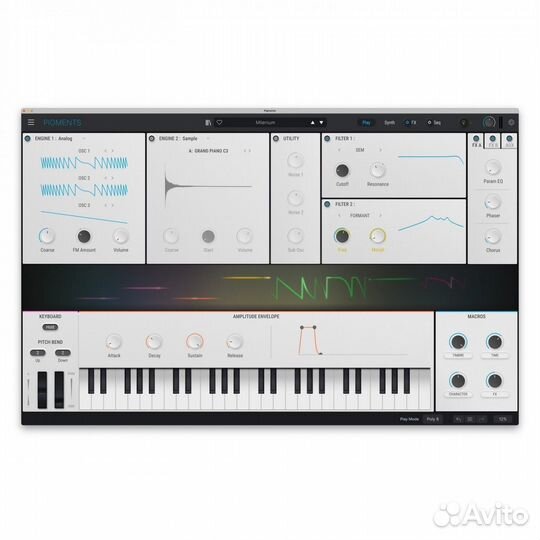 Програмное обеспечение Arturia Pigments 4 (electro