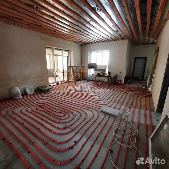 Монтаж Отопления Теплый пол