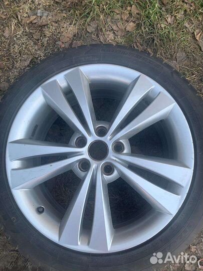 Колеса в сборе R18 на skoda octavia