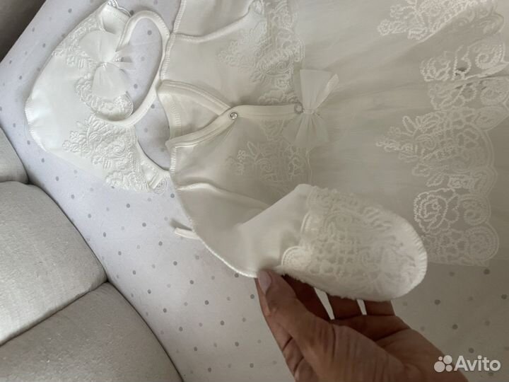 Комплект на выписку для новорожденной р50 56