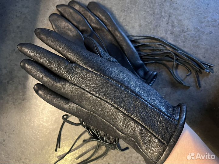 Перчатки кожа детские
