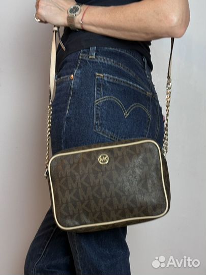 Сумка женская натуральная кожа кросс боди