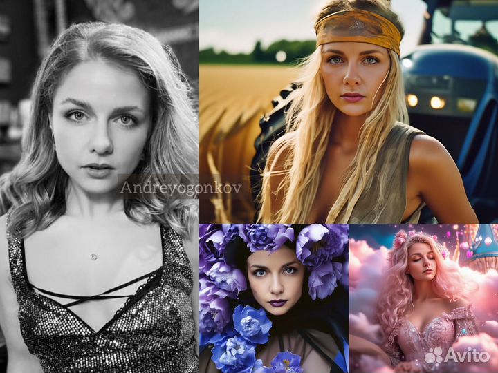 Арт по вашим фото, нейросеть