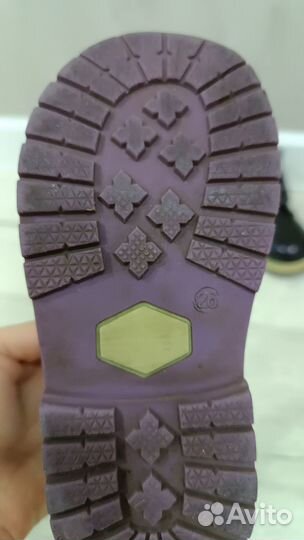 Ботинки демисезонные для девочки 26 размер