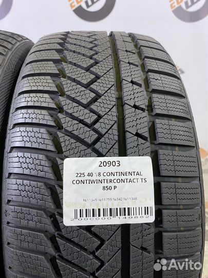 Continental ContiWinterContact TS 850 P 225/40 R18