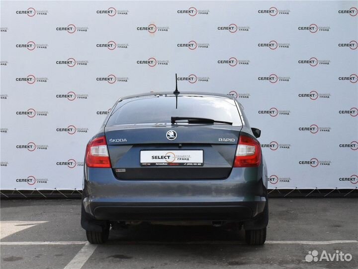 Skoda Rapid 1.6 МТ, 2017, 126 987 км