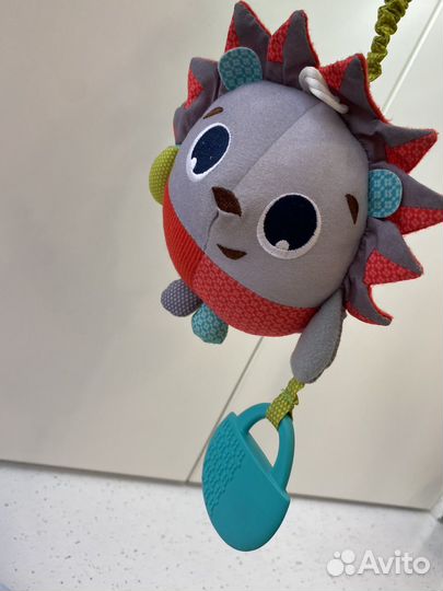 Tiny love подвеска ежик, сова, книжка шуршащая