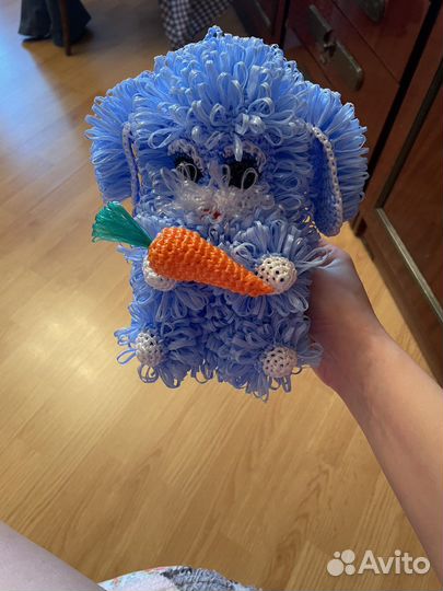 Мочалка ручной работы