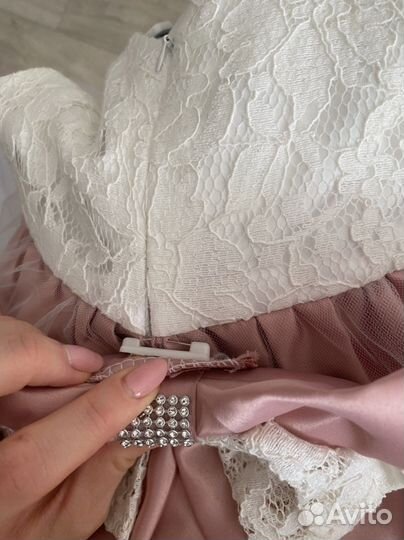 Платье для девочки 86-92