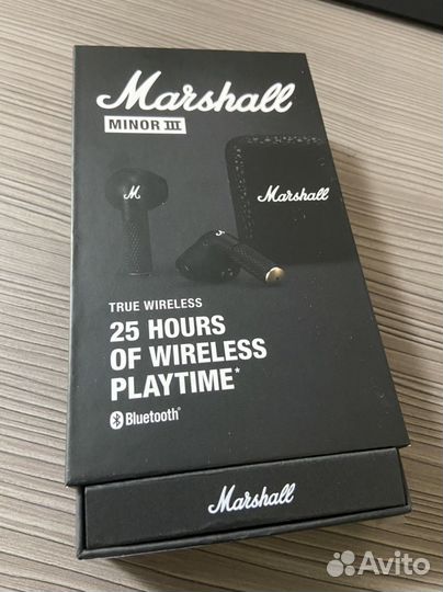 Беспроводные наушники marshall minor 3